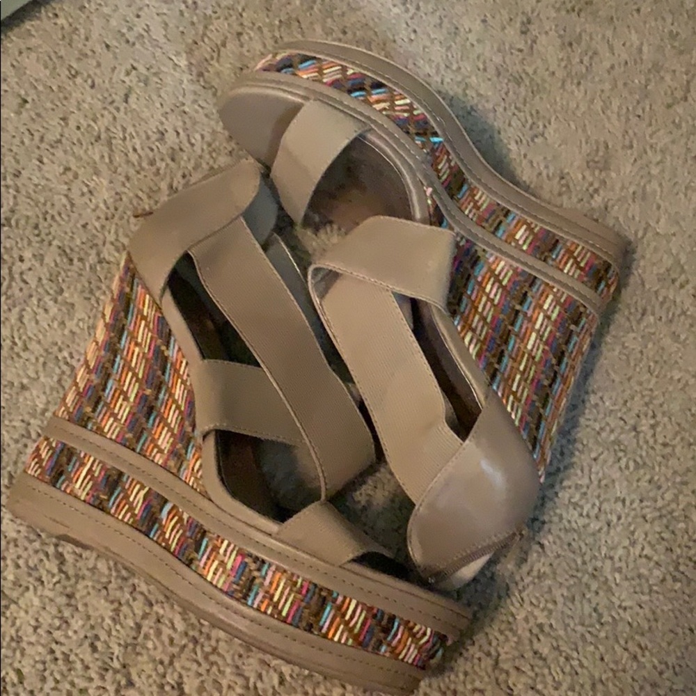 colorful wedges